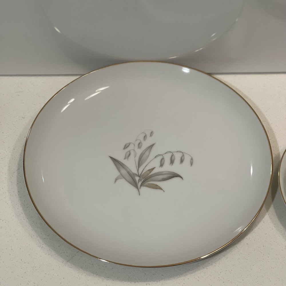 Kaysons Fine China Japan Golden Rhapsody, Large 40p. Dining Set, Vintage 1961